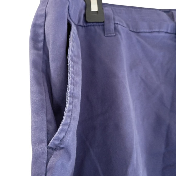 EUC Navy Faded Glory Shorts Women's Size 14 Nautical Summer Beach Casual Shorts - Picture 3 of 5